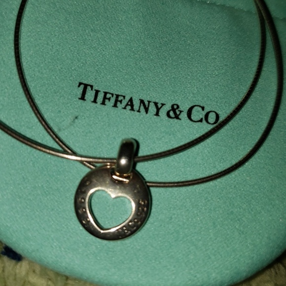Tiffany & Co. Jewelry - TIFFANY HEART STENCIL NECKLACE!